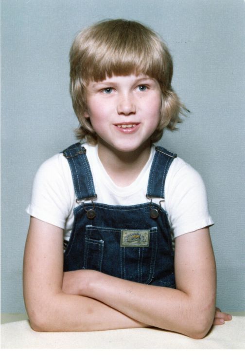 Ich als Kind, Alter unbekannt.